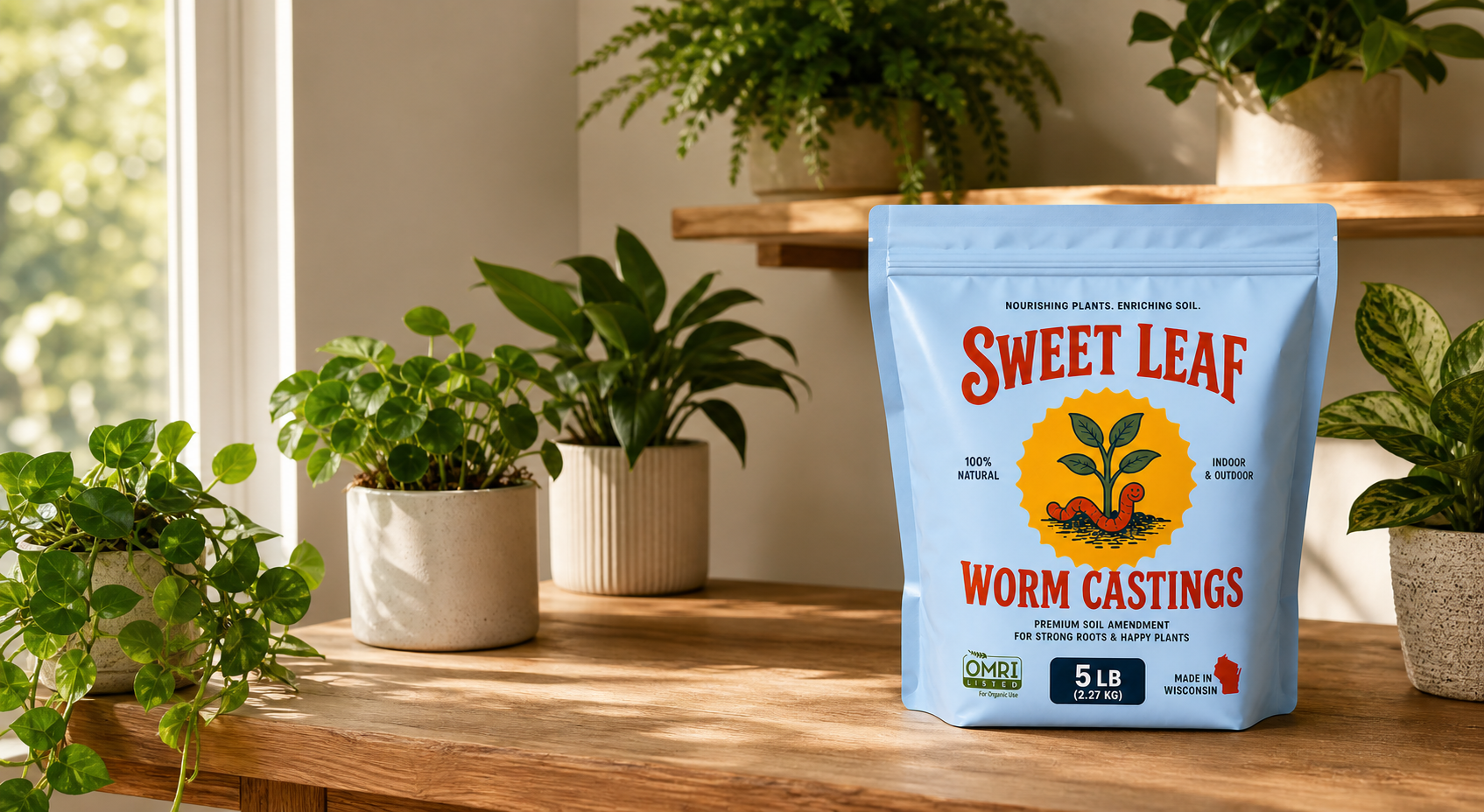 The living soil your houseplants actually notice.